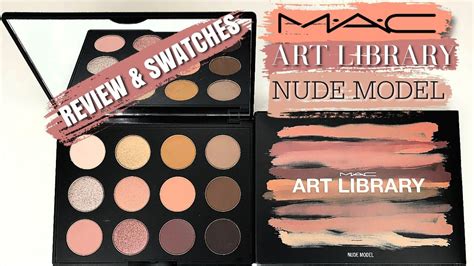 mac nude model|MAC Nude Model Art Library Palette Review & Swatches